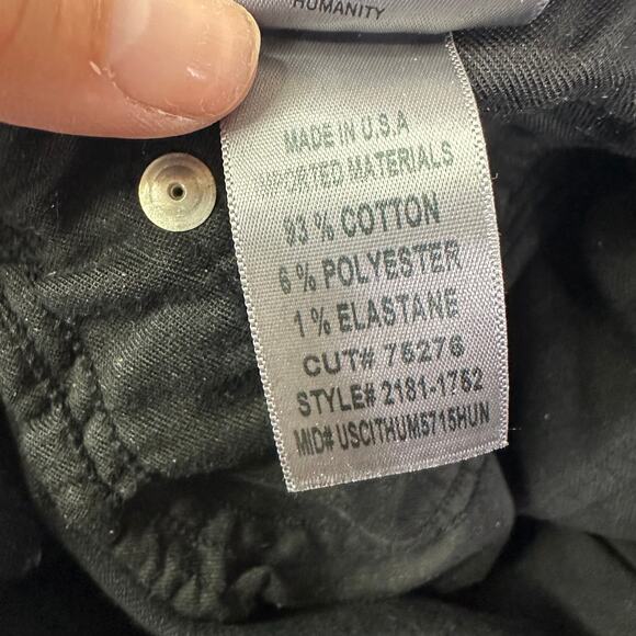 Citizens of Humanity Amari Ultra Jeans in Blackcurrant Size 27  2181-1752 - Picture 10 of 11